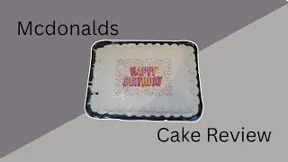 McDonald's Chocolate Cake Review
