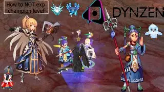Nostale DynZen - How to NOT exp champion level