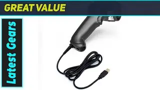 Top USB Laser Barcode Scanner: Symcode Wired Handheld