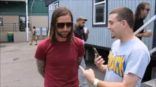 Every Time I Die From Parts Unknown 2014 interview Keith Buckley Vans Warped Tour Indianapolis