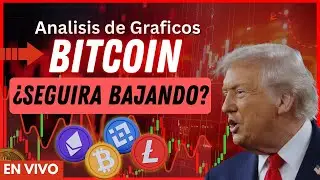 🚨An&aacute;lisis t&eacute;cnico de Bitcoin y Altcoins HOY | Live /V954 🔴 Trading EN VIVO