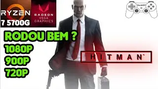 RYZEN 7 5700G | BENCHMARK | HITMAN 1 | VEGA 8 OVERCLOCK | 16GB RAM