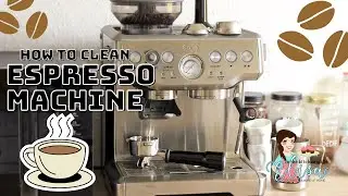 Как очистить эспрессо-машину | Цикл очистки Sage SES875 (Breville Barista Express)