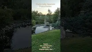 take time to #relax in Moses Lake Peace Garden. #grantcountywa #moseslake #japanesezen