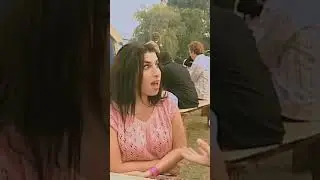 Amy being interviewed at the MTV Summercamp Festival in the Netherlands, 2004.🤍