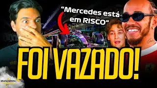 NOVO VAZAMENTO FERROU a Mercedes? VANTAGEM na Red Bull e Ferrari F1?!