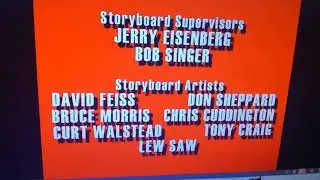 Droopy Master Detective Episode 6 Credits (October 16, 1993)