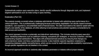 C2090 600 IBM DB2 11 1 DBA for LUW Free Practice Test video