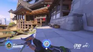 Bajheera - HECTIC GENJI HANAMURA SIEGE! - Overwatch [PC] Gameplay