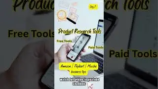 Day 7:Top Free & Paid Product Research Tools | Helium 10, Keepa, Google Trends Explained!#ecommerce