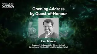 Unlocking capital for sustainability 2024 SG | Opening Keynote