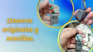 Llaveros originales y sencillos para regalar. Libro, Biblia, porcelana fría 😍❤️
