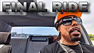 TAKING MY LAST RIDE IN SKI MASK!