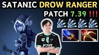 🔥 NEW PATCH 7.38 - Rank 4 Satanic DROW RANGER Hard Carry Gameplay vs Team Liquid 🔥 - Dota 2