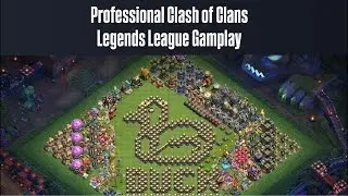 COC Global Legends Trophy Pushing Using Dragons and RC Charge - Day 22