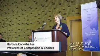 Dogma vs. Dignity Press Conf. - Barbara Coombs Lee (6/15/2011)