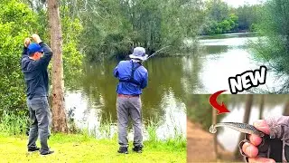 Fishing the river with NEW lure! (Rapala Paddletail 'The Suspect')
