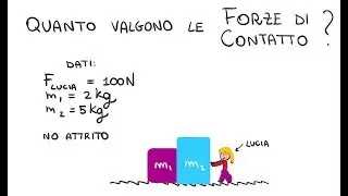 Forze di contatto tra 2 corpi: Problema di Dinamica