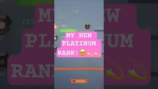 MY NEW PLATINUM RANK!💫🥹 #overwatch #gaming ##ranked #competitive #shorts