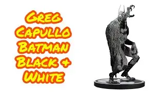 Batman Black and White: Greg Capullo Batmonster Unboxing