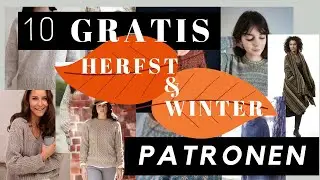 10 gratis winter en hefst patronen