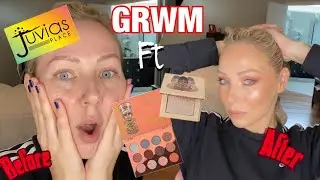 GRWM ft Juvia&rsquo;s Place The Nubian 3 Coral eyeshadow palette + some more makeup Must haves
