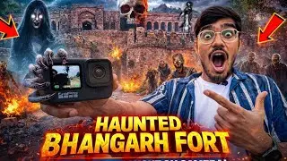 We Visited BHANGARH FORT at 1 AM 😱 (Something Followed Us&hellip;)
