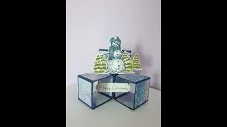 Fun Fold Friday - Pop Up Cube Card -  Live Replay...