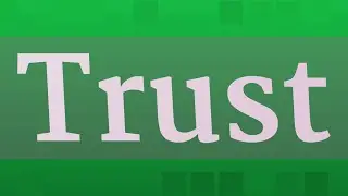 TRUST pronunciation &bull; How to pronounce TRUST