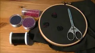 Regency (Blackberry) Reticule Part 1: The Flat Blackberries