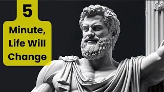 Do This 5 Minute Stoic Routine Every Morning Life Will Change||#thestoicpath #@TheStoicPath-tas