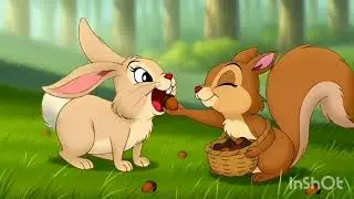 THE SMART LITTLE SQUIRREL | A Moral Short Story #bedtimestory #cartoon #animation 