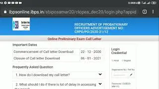 SBI PO Admit Cards Out ‼️Breaking News ‼️