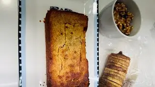 🍞🍌Vegan Fig Banana Bread with walnuts🍌🍞