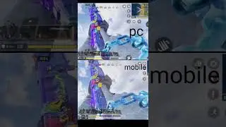 pc VS mobile 😱🤩💯#shorts #game #codm #callofdutymobile #pc #mobile #vs