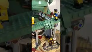 Walkthrough of a Post‑Apocalyptic Display Set #postapocalyptic #brickbuild #displayset #dystopia