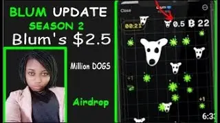 Free $Dogs Coin CLAIM for all BLUM Players Season 2 - Next $Dogs Airdrop
