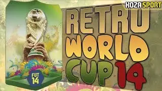 RETRO FIFA - FIFA 14 WORLD CUP - PACK OPENING!