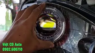 INNOVA 2008 độ full combo bi led cos pha cao cấp GEGN S- TECHN + Bi gầm 3 màu đến từ nhà FUJITEK