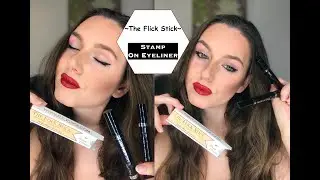 Flick Stick от Lovoir | Урок и обзор | Стрелки-штамп для начинающих