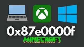 Minecraft Error de instalaci&oacute;n 0x87e0000f en Xbox App/Microsoft Store | Soluciones PC 🔥✅
