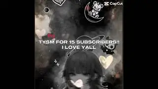 &hellip;.#15subs