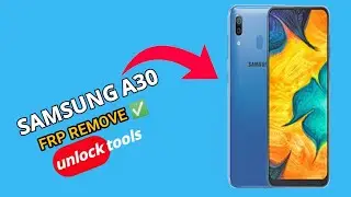 Samsung Galaxy A30 &ndash; Google Account Lock (FRP) Remove | UnlockTool Android (For Authorized Repair)