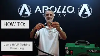 How to Use the Hose Plug for Your HVLP Turbine System | Apollo Sprayers Accessory Guide