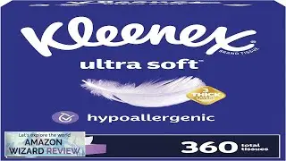 Kleenex Ultra Soft Facial Tissues 3 Flat Boxes 120 Tissues per Box Review