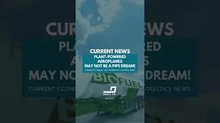 🛫Plant-powered Aeroplan&rsquo;s may not be a pipe dream!🍃#news #economic #aeroplanes #plant-powered #april