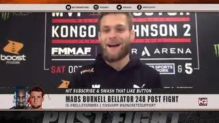 (LIVE) MADS BURNELL BELLATOR 248 POST FIGHT PRESS CONFERENCE