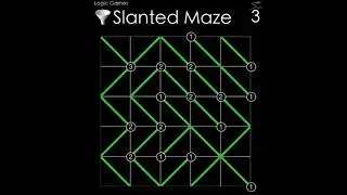Slanted Maze Answers [All Levels] ~ 100 Logic Games