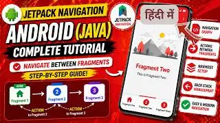 Jetpack Navigation in Java Android App | Navigation Graph Tutorial | IT WALA | HINDI-हिंदी