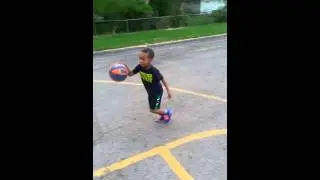 Pops working on his jab step